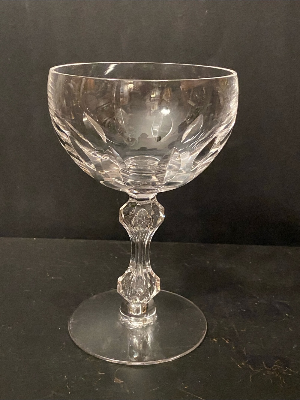 Tiffin Franciscan MANCHESTER Champagne Coupe Sherbet Crystal Glass